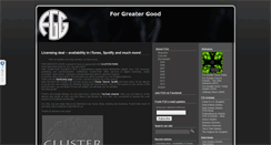 Desktop Screenshot of forgreatergood.be